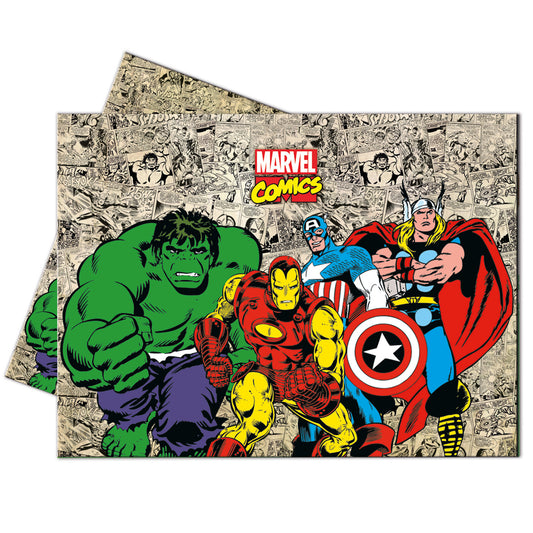 48281 - 1 X PARTY TABLE COVER AVENGERS COMICS