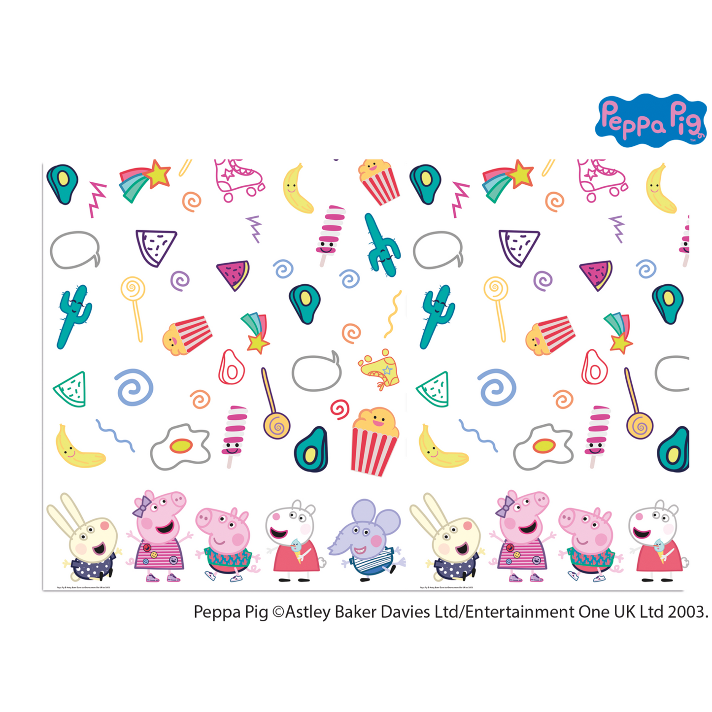 15202 - 1 X PARTY TABLE COVER PEPPA PIG