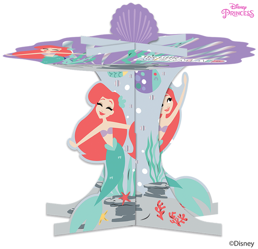 78206 - 1 X CUPCAKE STAND DISNEY PRINCESS ARIEL UNDER THE SEA