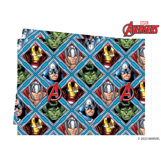 88833 - 1 X PARTY TABLE COVER MIGHTY AVENGERS
