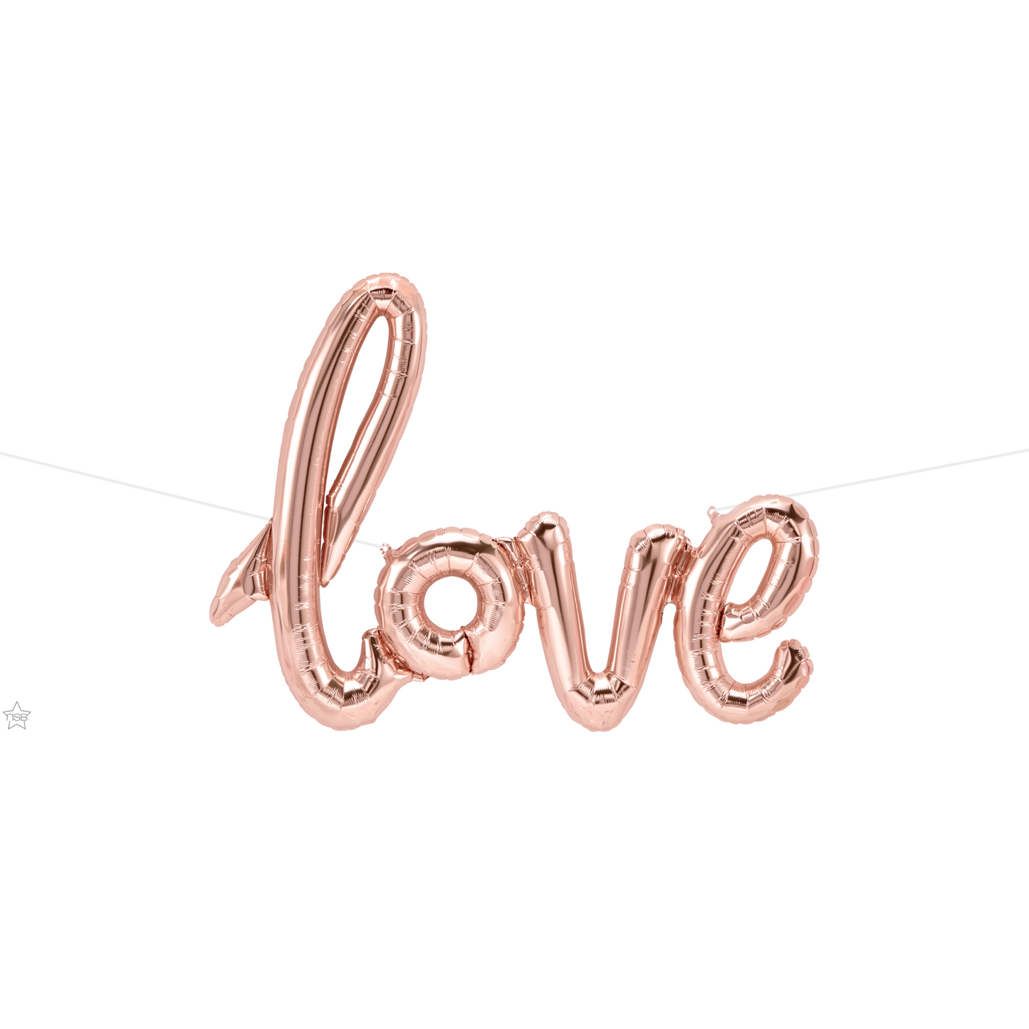 59790 -  40" SCRIPT LOVE ROSE GOLD BALLOON