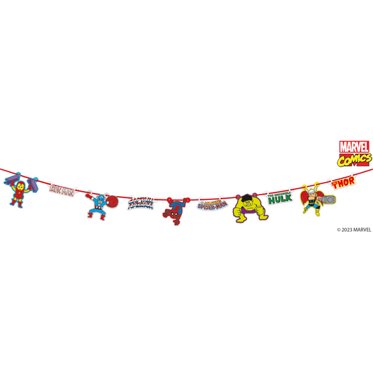 78354 - 1 X PAPER GARLAND AVENGERS POP COMIC